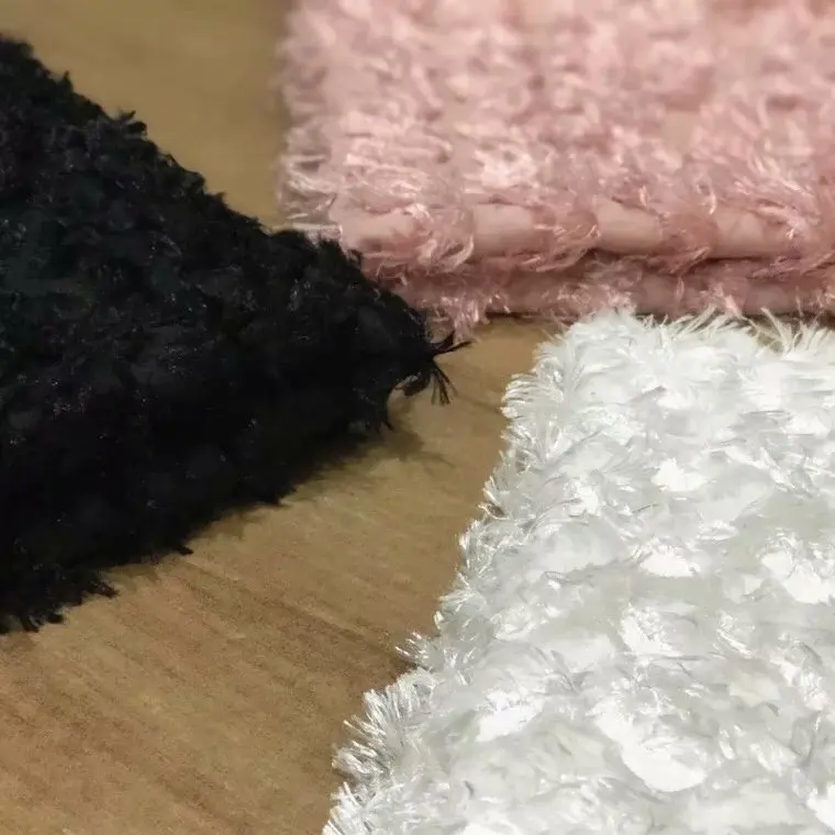 Серебристое жаккардовое шерстяное шифоновое платье с волнистыми узорами модные