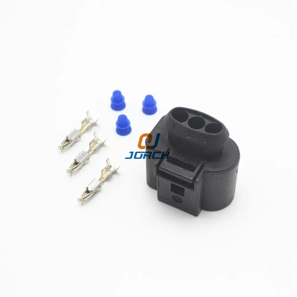 Автомобильный водонепроницаемый коннектор VW 10 комплектов 3 pin 1 j0973723 разъем с