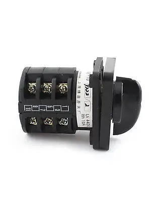 LW8-10 универсальный поворотный Cam Комбинированный переключатель Ui 440V Ith 10A |