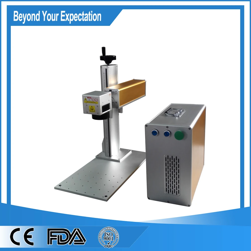 Raycus оригинальная лазерная маркировочная машина EZcad источник программного