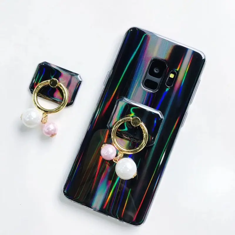 Чехол для телефона Samsung galaxy j2 j3 j4 j5 j6 j7 a3 a5 a6 a7 2017 2018 plus pro prime magical shining finger ring laser |