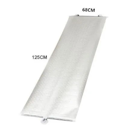 68X125CM Авто Выдвижной Автомобильный солнцезащитный козырек, переднее лобовое стекло, окно, солнцезащитный козырек, козырек, крышка для окна автомобиля, солнцезащитный козырек, защита занавесок - Цвет: 68X125CM