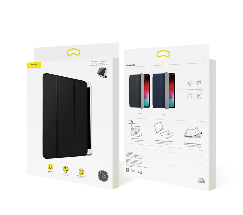 Чехол-книжка Baseus из искусственной кожи для Apple iPad Pro 11 ''12,9'', защитный чехол с магнитной адсорбцией для iPad Pro 11 ''