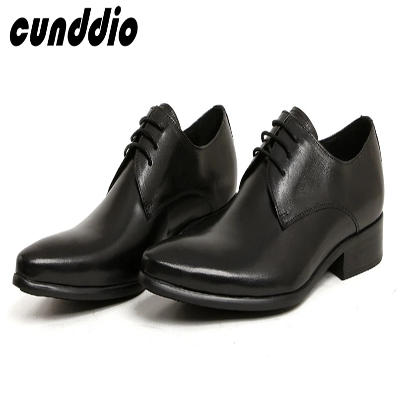 CUNDDIO Европейский Кожаные ботинки С евро стиль Чистая кожа мужская обувь Носить