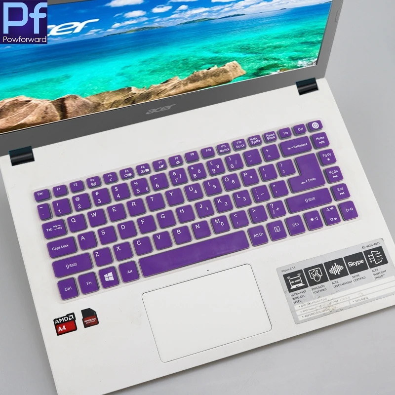 14 дюймовый чехол для клавиатуры защитная пленка Acer Aspire 3 A314 31 a322 422 432 470/472 a|Чехлы
