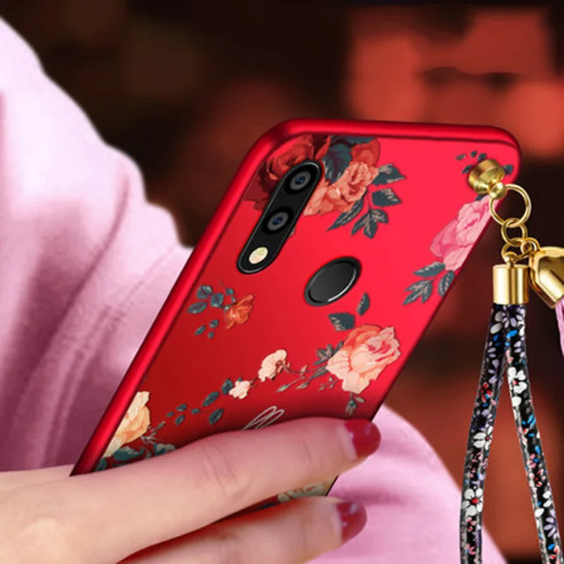 Чехол для huawei P20 lite Модный мягкий чехол с цветами телефона P20lite P 20 защитный