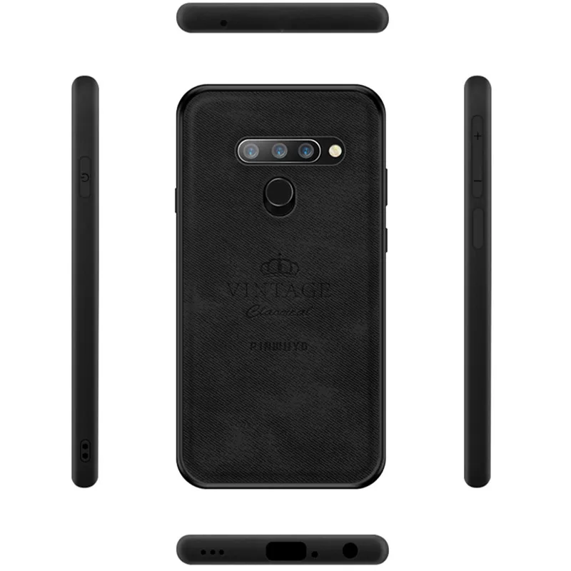 V40 ThinQ чехол PINWUYO TPU + PC для LG задняя крышка Бизнес ударопрочный телефон 6 4 дюймов |