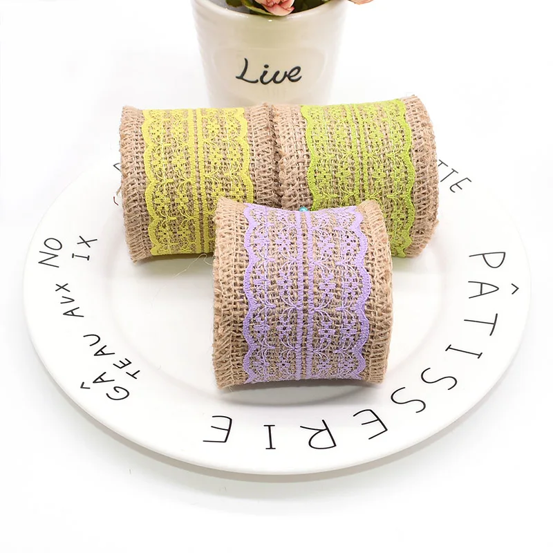 Лента из натурального джута в рулонах 2 м | Дом и сад