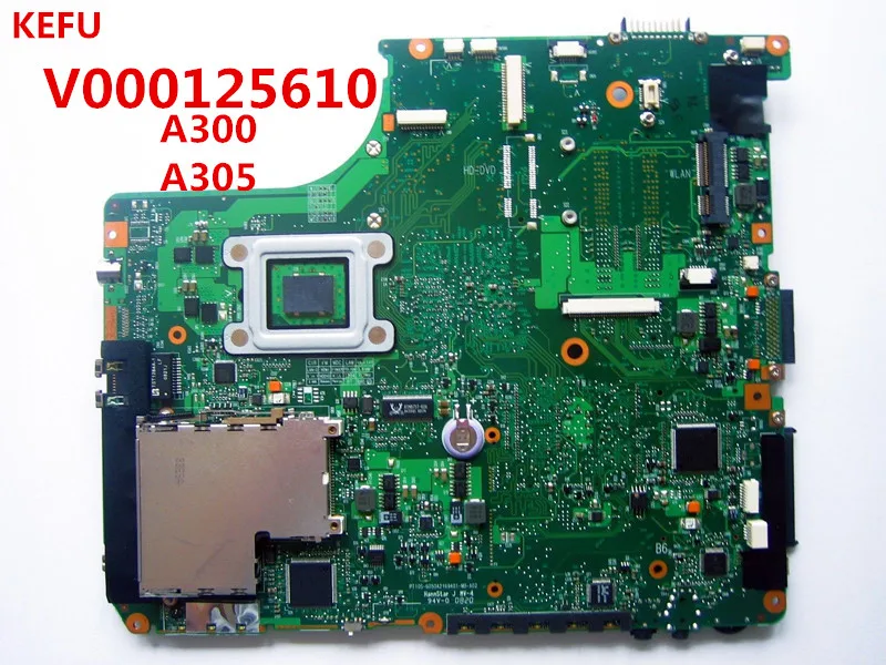 Kefu материнская плата для ноутбука TOSHIBA A300 A300D V000125610 1310A2169427 DDR2 материнская плата, протестированная