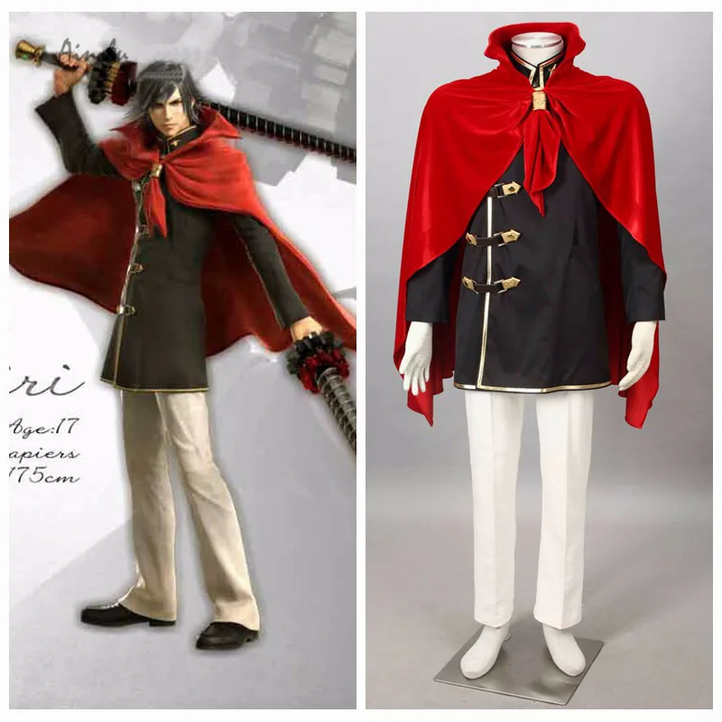 Ainclu Final Fantasy Type 0 игра Делюкс Suzaku Peristylium Класс нулевая машина Хэллоуин Косплей