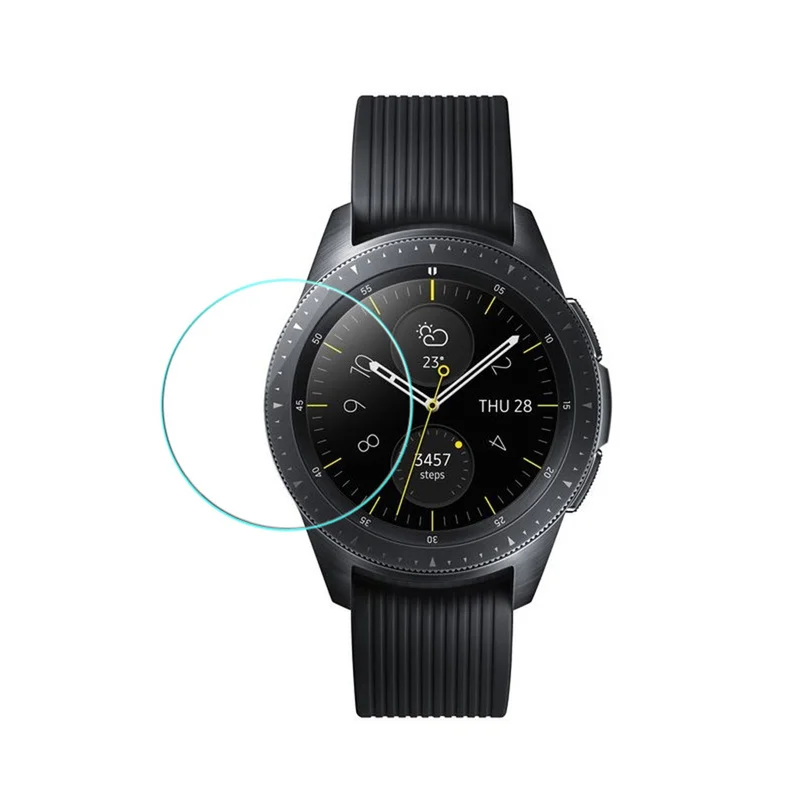 Закаленное стекло для samsung Galaxy Watch 42 мм 46 мм gear S2 S3 S4 Защитная пленка для экрана+ набор для очистки