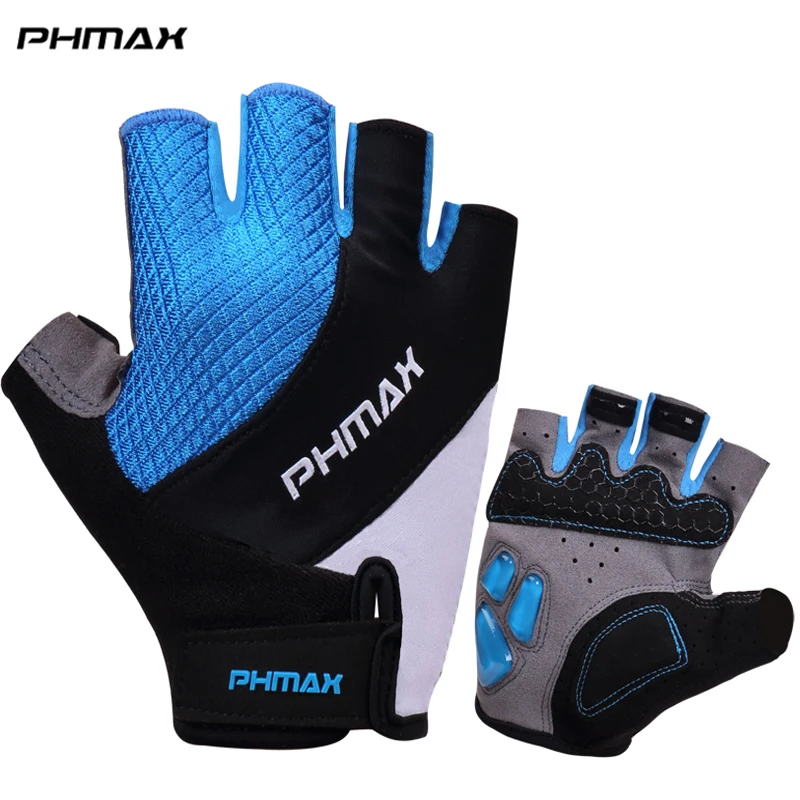 PHMAX мужские и женские перчатки для велоспорта силиконовые гелевые утолщенные