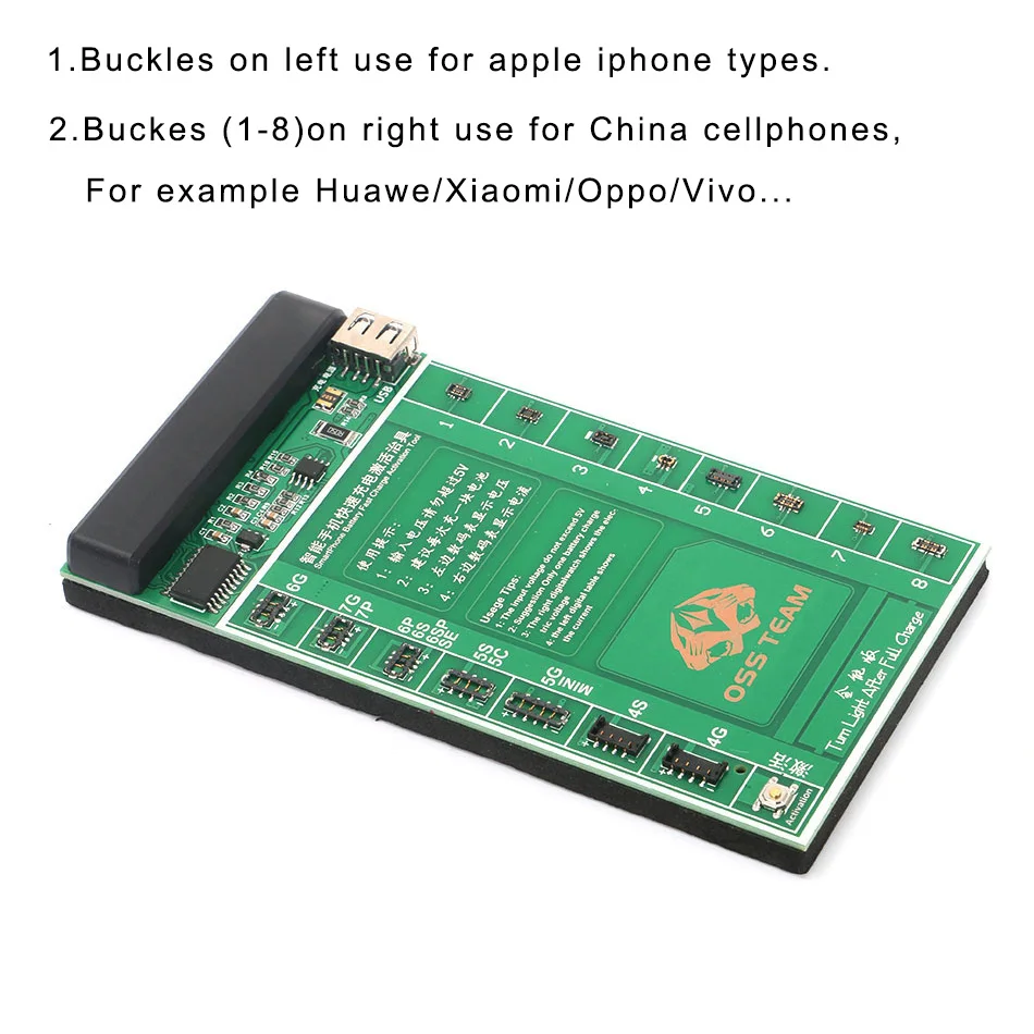 Инструмент для электрика батарея быстрая зарядка активационная плата с кабелем