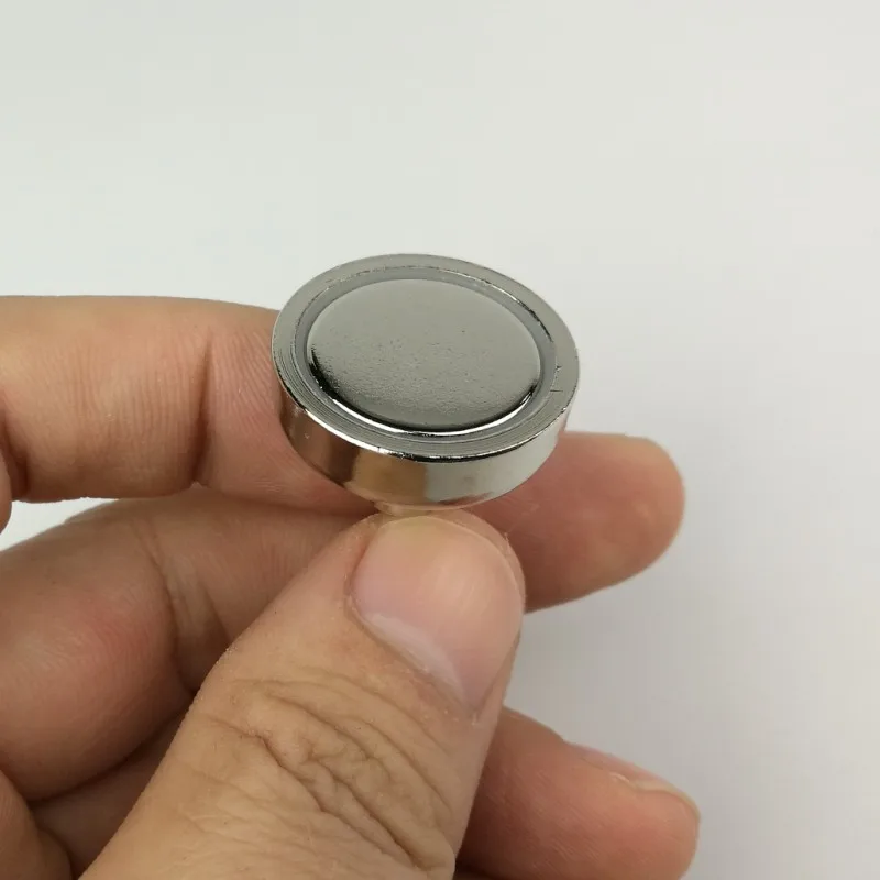 6 шт. D25mm мощный горшок из Неодимового Магнита съемный крюк пос дисплей потолок