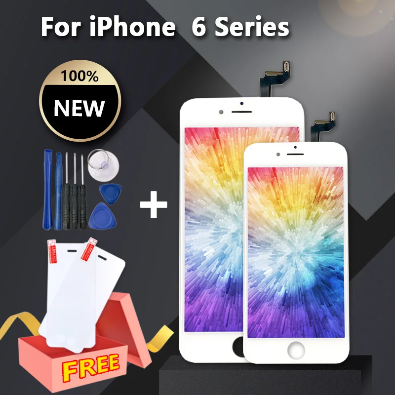 Цена по прейскуранту завода ЖК дисплей для Iphone 6 iphone 6S Plus части дисплея стекло
