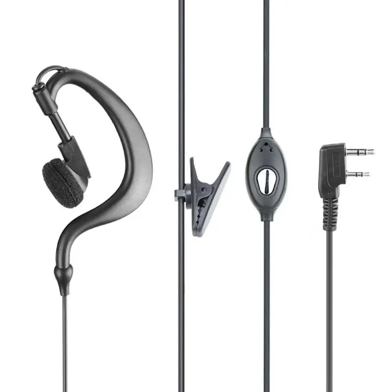 Рация наушники 992 PTT Mic G тип для Baofeng BF 888S UV5R рация Наушники Аксессуары|Наушники и