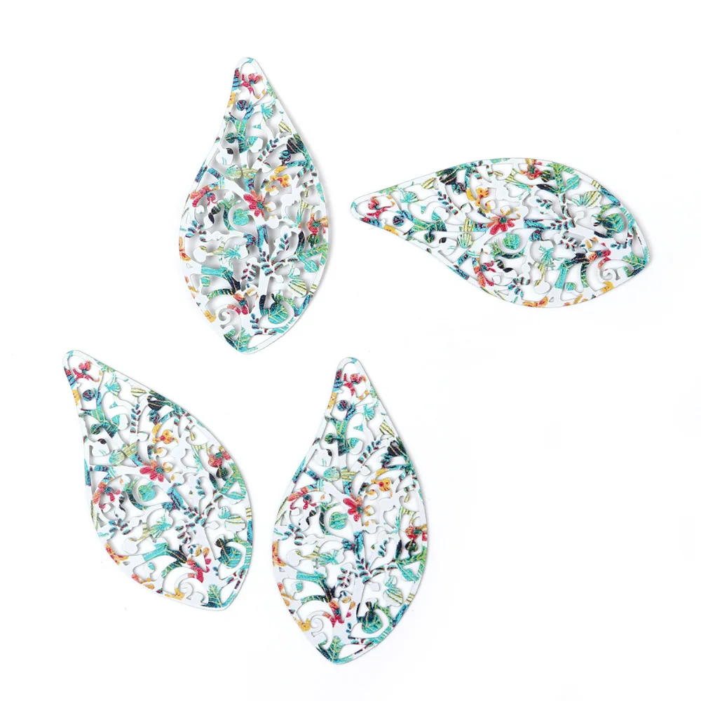 DoreenBeads из железного сплава с эмалью этнические подвески в виде капель воды
