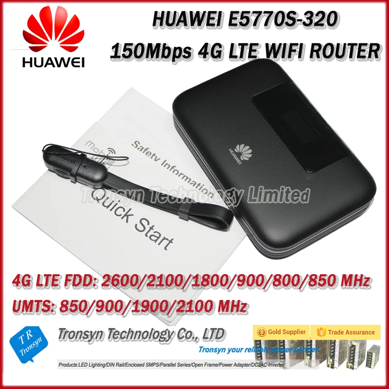 Оптовая продажа оригинал Разблокировка Huawei E5770S 320 150 Мбит/с 4G LTE мобильный WiFi
