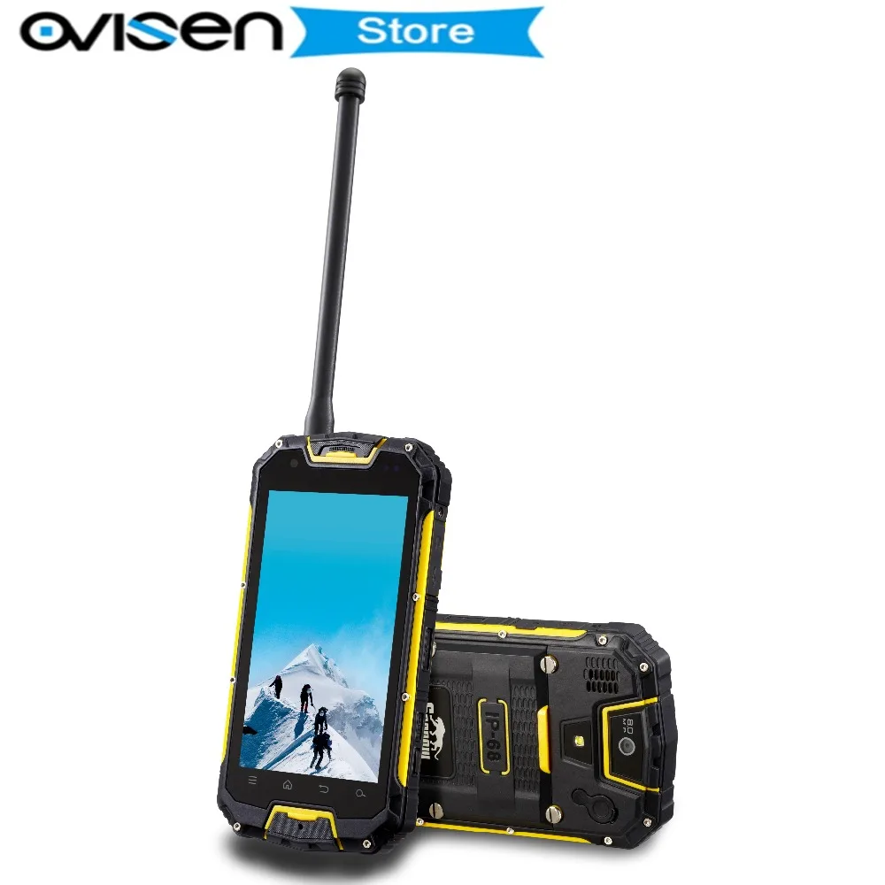 Оригинальный Snopow M5 4G LTE Walkie Talkie PTT смартфон MTK6735 2 ГБ 16 4 5 дюйма NFC OTG 13MP IP68