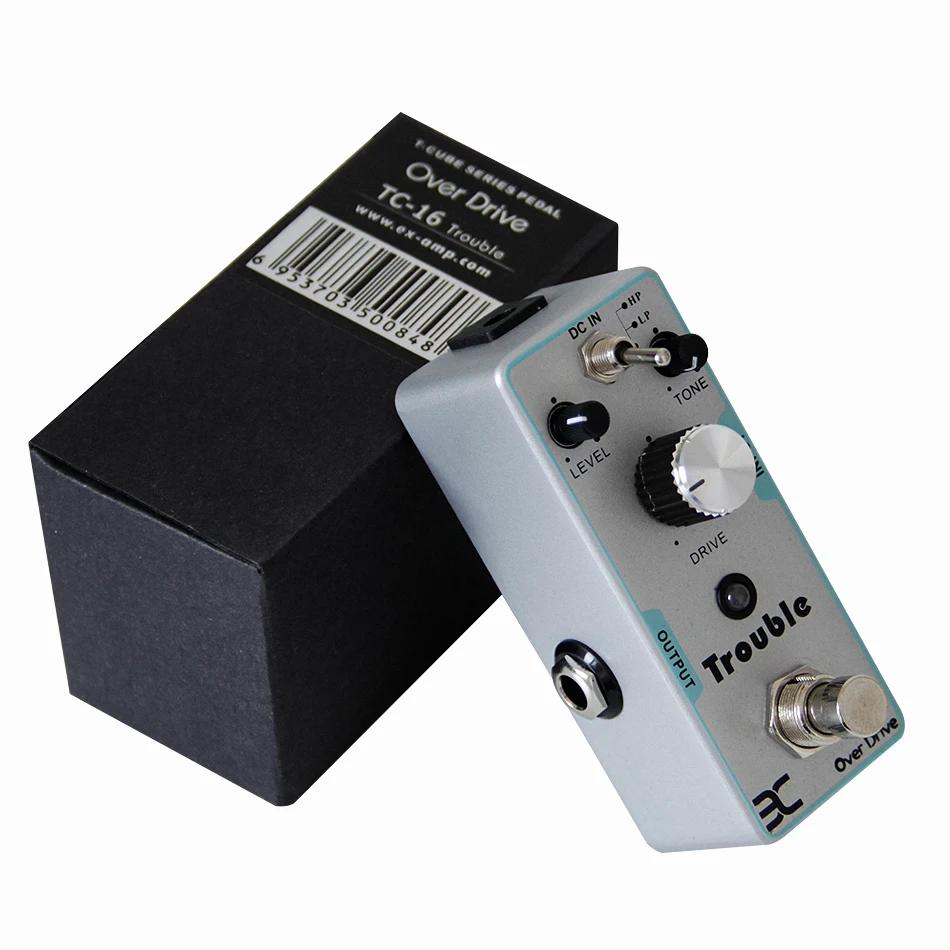 Педаль для гитарных эффектов ENO TC 16/педаль создания на гитаре Overdrive True