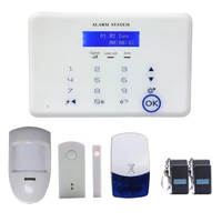 gsm pstn 433868mhz alarms system for home security