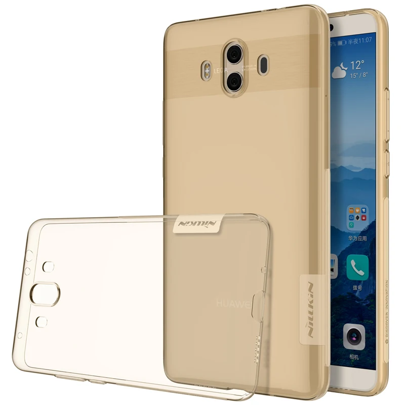 Для Huawei Mate 10 чехол Nillkin прозрачный мягкий Силиконовый ТПУ для Mate10 5 9 дюймов задняя