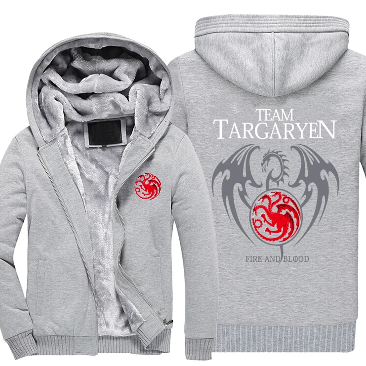 Новый отличаются Игра престолов House Targaryen Графический Супер Теплый Сгущает руно