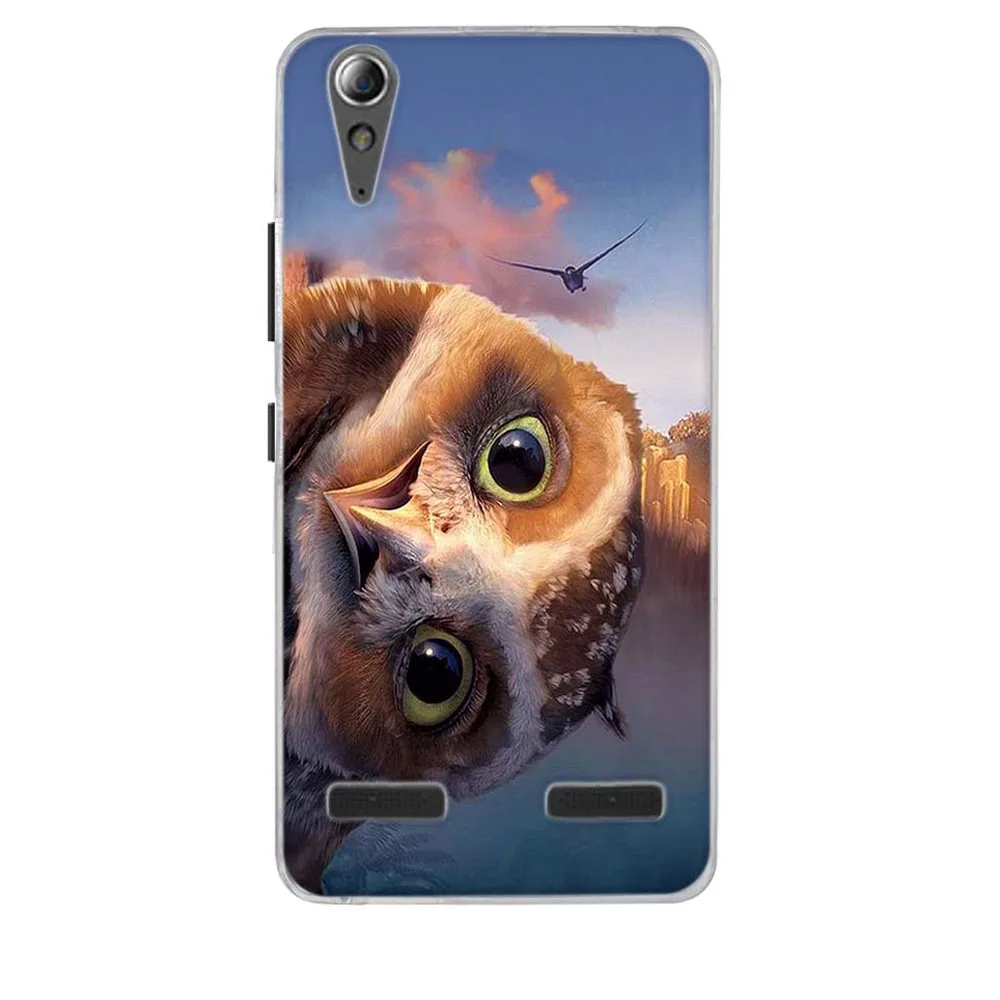 Роскошные качественные мягкие чехлы из ТПУ для Lenovo K3 A6000 задняя крышка