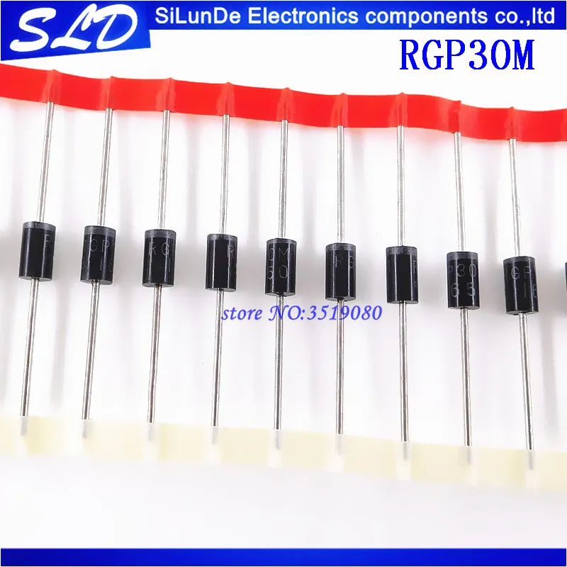 

10pcs/lot RGP30M RGP30 1000V 3A DO-214AD new and original