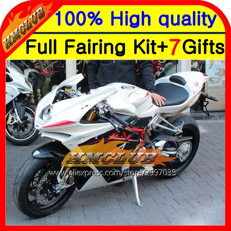

Body Black white For MV Agusta F4 05-06 R312 750S 1000 2005 2006 4HM74 R 750 1000R 312 1078 11 MA Black white 05 06 Fairing