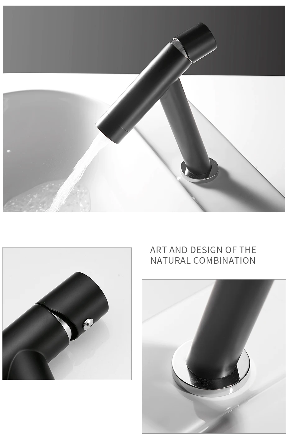 Basin Faucet Retro Black Faucet Taps Bathroom Sink Faucet Single Handle Hole Deck Vintage Wash Hot Cold Mixer Tap Crane 855775