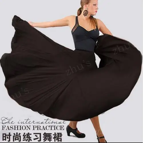 Новинка юбки для женщин и девушек черные красные Фламенго Roupa Flamenco |