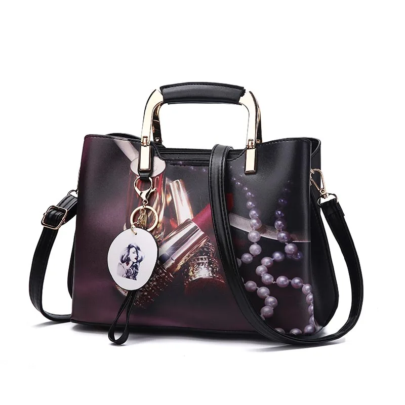 Femme de marque, роскошная, cuir,, bolsa feminina, сумка, 3D принт, сумки через плечо для женщин, сумка на плечо, borse da donna - Цвет: crossbody bags