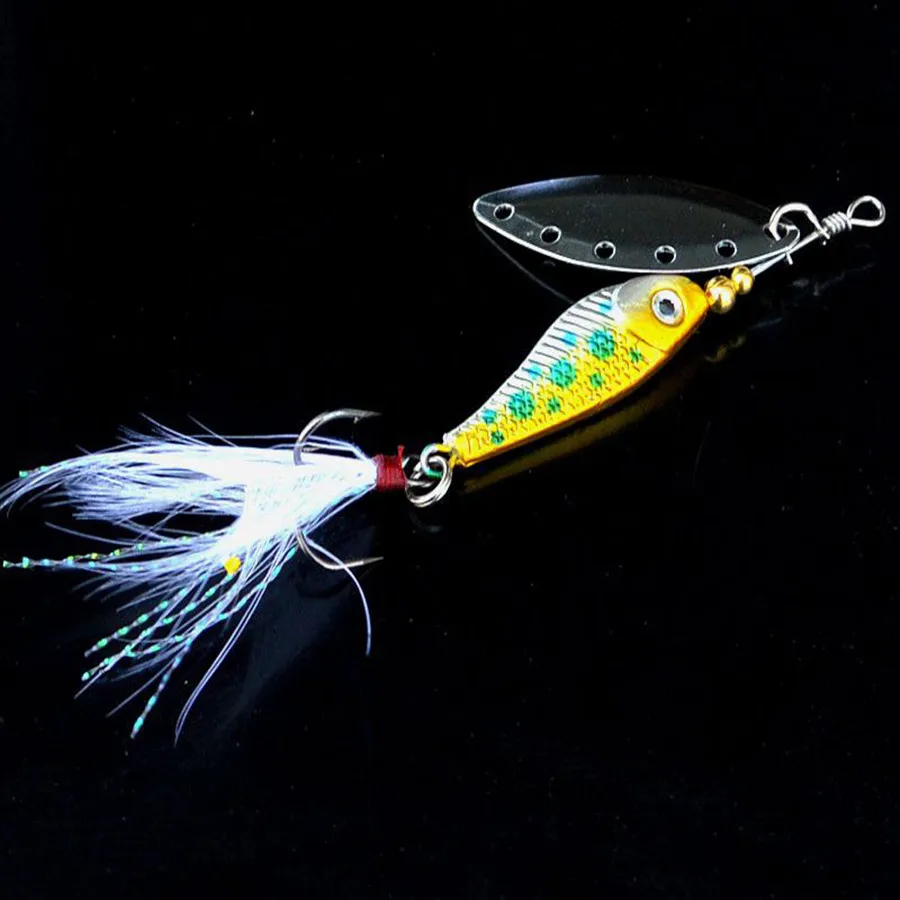 16 5 г воблеры с блестками для ловли карпа ложка свинец медленно тонущий спиннерб