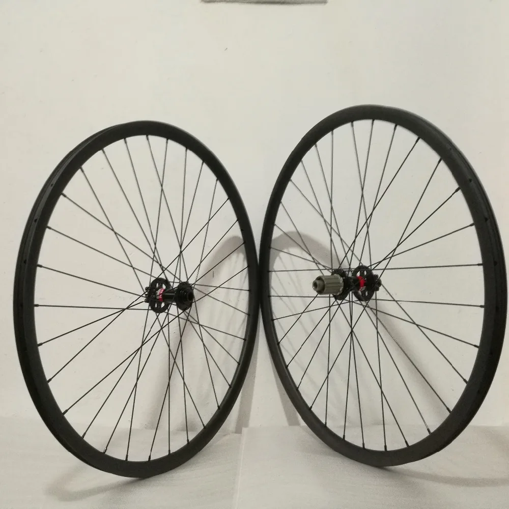 27 мм ширина 25 mtb 29er колеса супер легкие Углеродные Novatec Powerway DT ступицы MTB wheelset |