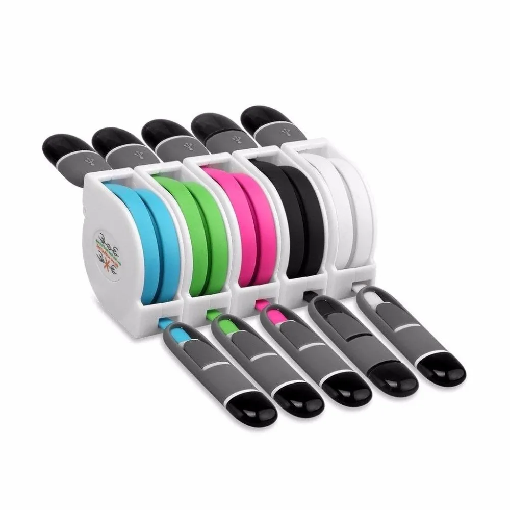 Kuyia 2 в 1 USB кабель Мобильный телефон кабели для зарядки Micro 8pin быстрой iPhone X 8 7 6s 6 Plus 5