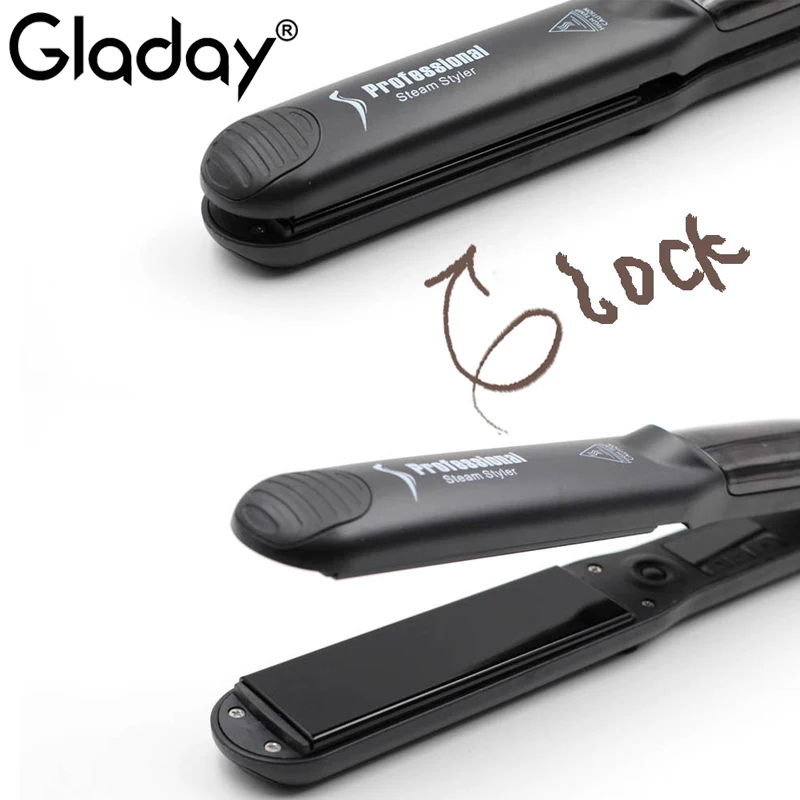 Утюжок для выпрямления волос с турмалиновым керамическим покрытием|hair straightener