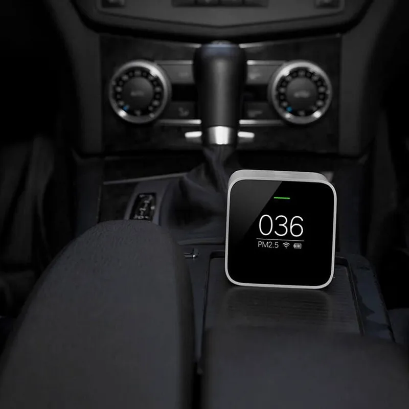 Xiaomi Smart PM2.5 детектор воздуха мини Портативный OLED экран 2,4 ГГц Wifi с очистителем воздуха контроль качества воздуха