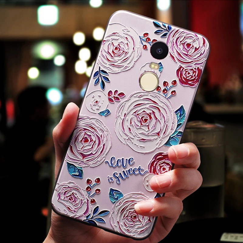 YonLinTan 3D coque чехол для Xiaomi Redmi Note 4 x 4x Note4 pro мультфильм на силиконовые Роскошные
