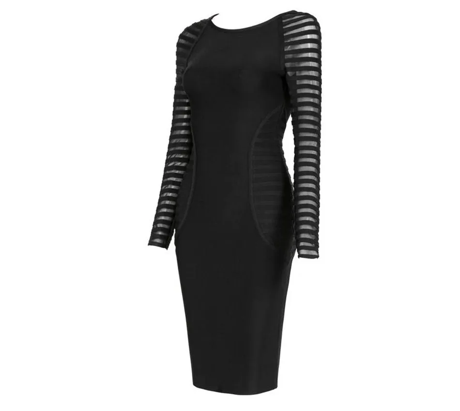 Летняя Новинка 2017 г. Бандажное платье Популярные Для женщин партии безрукие