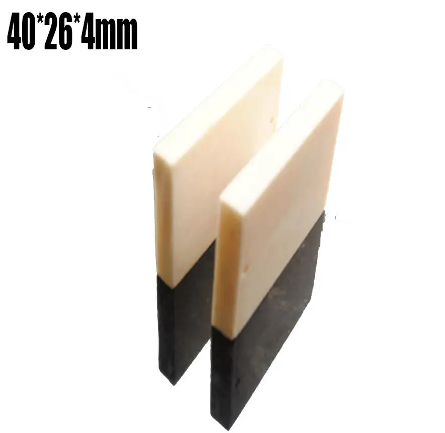 Натуральные Искусственные детали paster sclerite 40*26*4 мм Твердый DIY резной