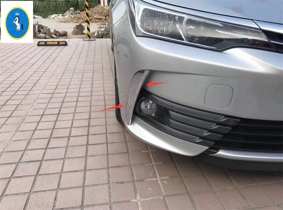 Yimaautotrims авто аксессуары для наружного переднего лица противотуманный светильник