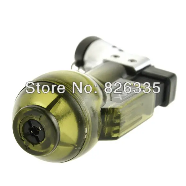 5pcs Novelty Translucent Wine Bottle Shaped Refillable Butane Gas Jet Torch Windproof Cigarette Lighter Free Shipping |