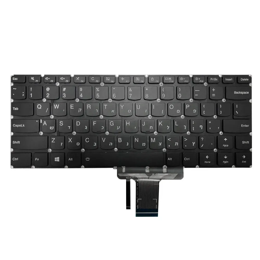 

New HB Laptop Keyboard For LENOVO IdeaPad 310S-14 510-14 51 110-14 110-14ibr 110-14isk Black keyboard With Backlit
