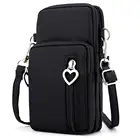 Легкие спортивные сумки через плечо из ткани Оксфорд для женщин, сумочка для телефона, кошелек для девушек, женская наплечная сумка