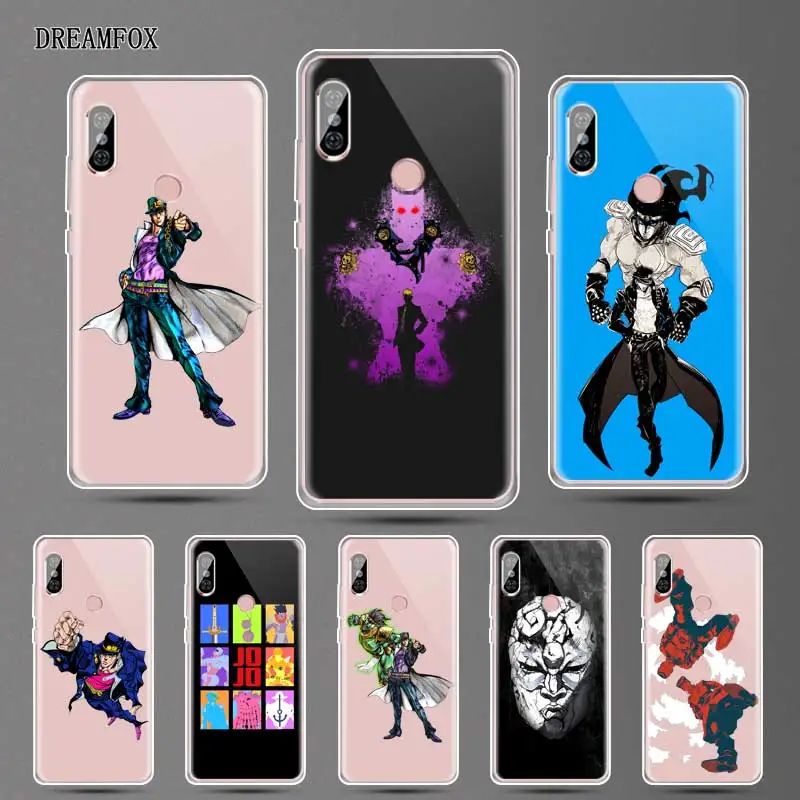 DREAMFOX N081 Jojo Bizarre Adventure Soft TPU Silicone Cover For Xiaomi Redmi Note 3 4 5 Plus 3S 4A 4X 5A Pro Global Case |