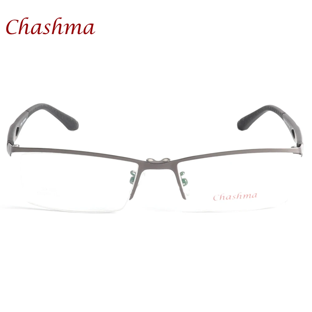 Chashma фирменный дизайн, полуоправа, сплав, оптические очки, спортивные очки, магнитные зажимы в виде солнцезащитных очков, поляризованные линзы, магнитные очки - Цвет оправы: Gun