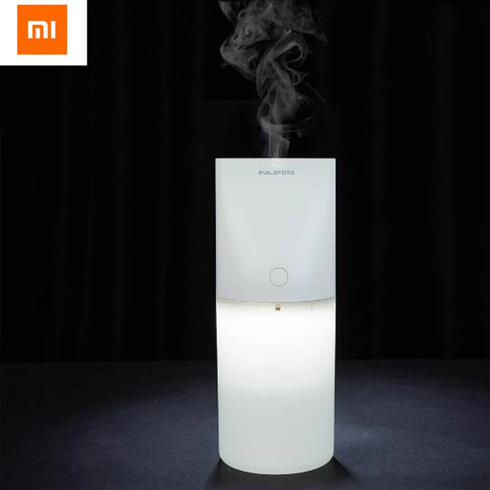 Xiaomi гилдфорд Uildford Настольный увлажнитель с ночной Светильник 320 мл Испарительный сроки бесшумный воды в домашних условиях пара выбросов
