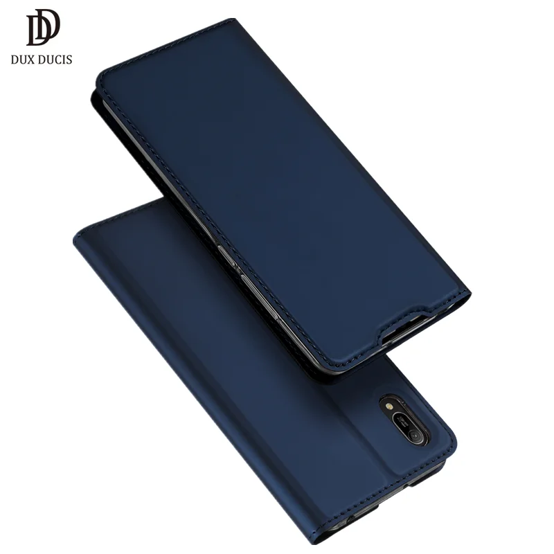 Роскошный чехол книжка из искусственной кожи с откидной крышкой для Huawei Y6 Pro 2019