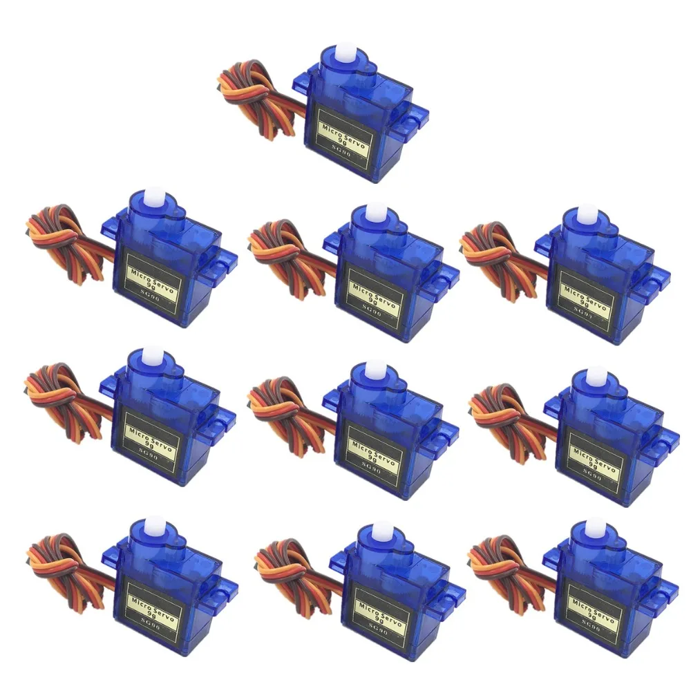 5/10pcs/lot SG90 9G Micro Servo Motor For Robot 6CH RC Helicopter Airplane Controls Model for Arduino | Игрушки и хобби